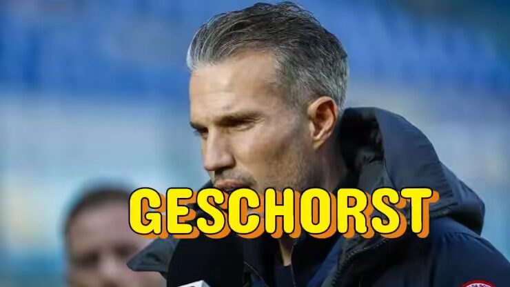 Robin Persie krijgt schorsing