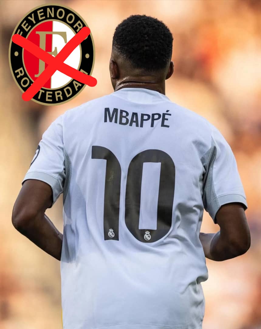 Mbappé wijst Feyenoord Rotterdam