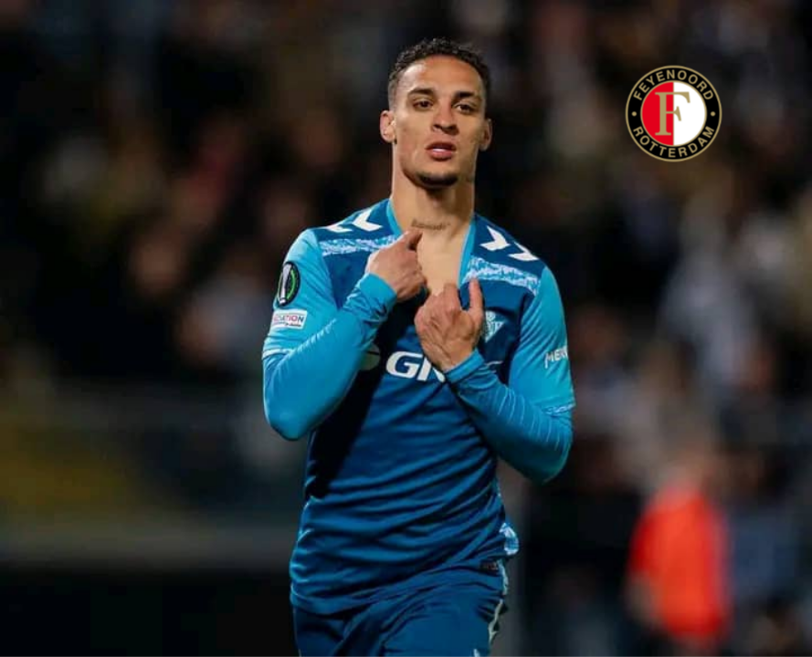 Feyenoord Rotterdam staat Antony 