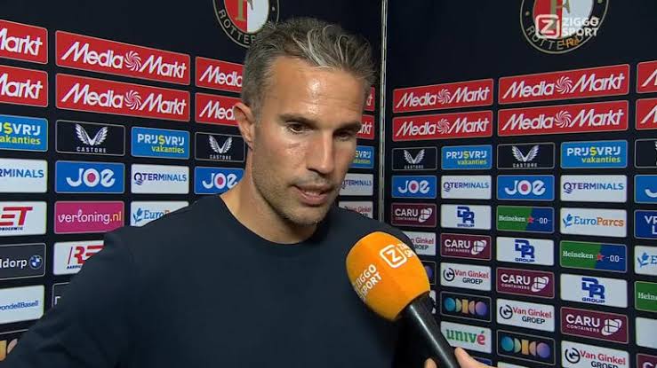 Robin van Persie tijdens de