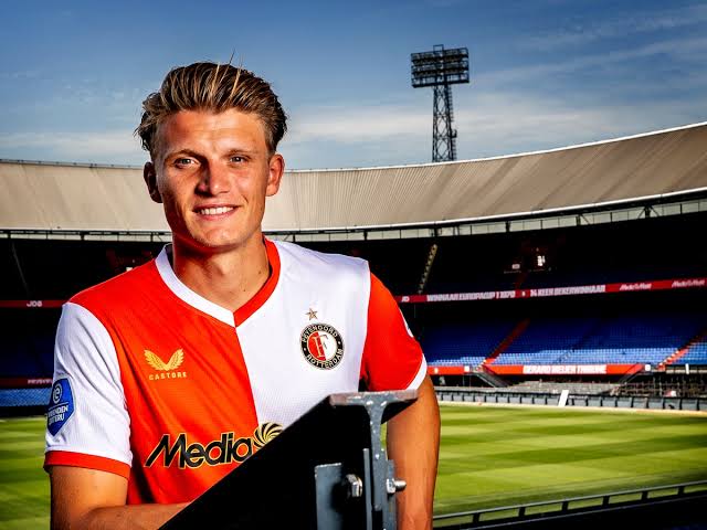 Feyenoord Rotterdam aanvoerder Sem Steijn